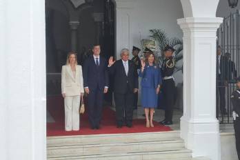 Presidente de Paraguay visita Palacio de Las Garzas y comienza agenda en Panamá