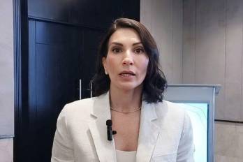 Yessica Goti, gerente de la Empresa Nacional de Autopista, S.A. (ENA).