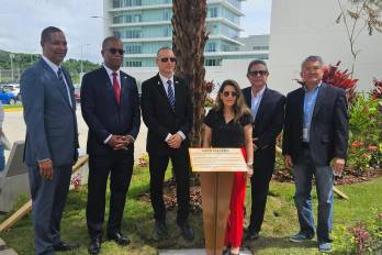 Durante la ceremonia, celebrada este 12 de junio el embajador de Israel, Itai Bardov, subrayó el valor simbólico del jardín.