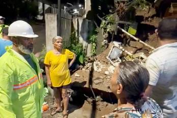 El sismo del 9 de octubre provocó rajaduras en varias residencias y el colapso de algunos muros a lo que se suman las lluvias recientes, que han ocasionado inundaciones y pérdidas materiales.
