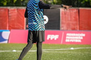 El entrenador panameño, Julio Dely Valdés.