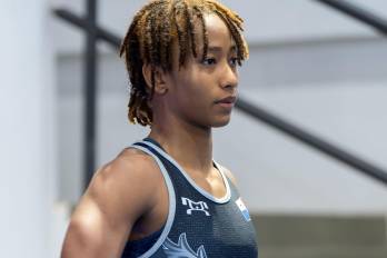 La atleta panameña, Yusneiry Agrazal.