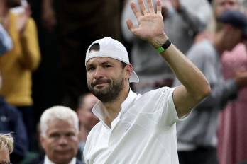 El tenista búlgaro, Grigor Dimitrov.