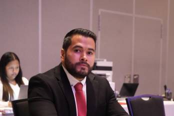 Hussein Pitty, presidente del Frente de la Juventud del PRD.