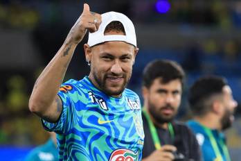 El delantero brasileño, Neymar Jr.