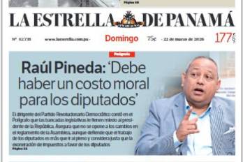 Portada del impreso del 22 de marzo de 2026