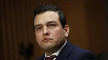 Kevin Cabrera durante su comparecencia en el Congreso de Estados Unidos.