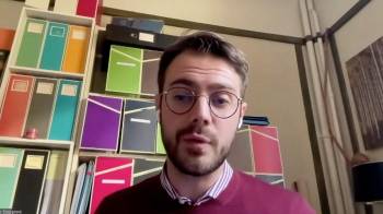 Edoardo Stoppioni, experto en derecho internacional.