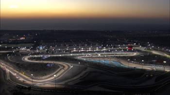 Vista al Circuito Internacional de Baréin.