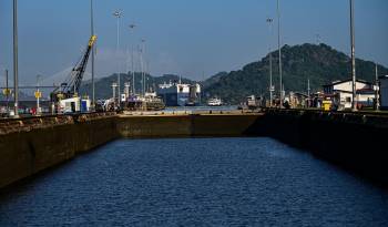 Las esclusas de Miraflores del Canal de Panamá