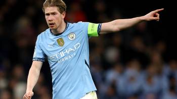 Kevin De Bruyne, centrocampista belga del Manchester City.