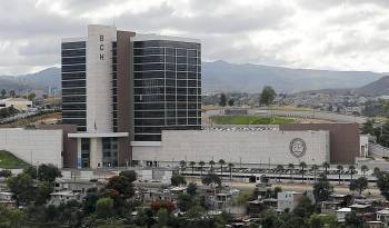 Vista general del edificio del Banco Central de Honduras, en una fotografía de archivo.