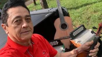 Acordeonista panameño Alfredo Escudero
