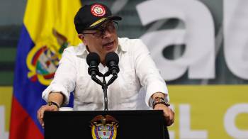 Foto de archivo del presidente de Colombia Gustavo Petro.