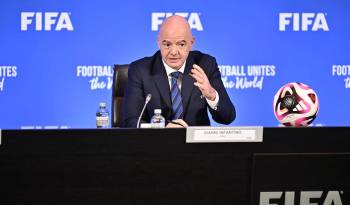 El presidente de la FIFA, Gianni Infantino.