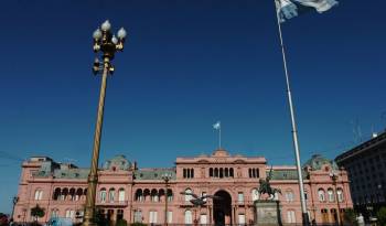 Vista de la Plaza de Mayo y la Casa Rosada en Buenos Aires (Argentina), en una fotografía de archivo.