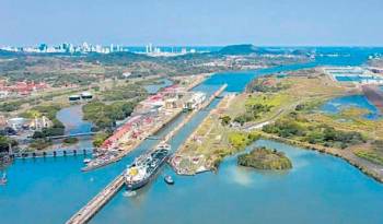 El Canal de Panamá actualmente es uno de los pilares económicos del país.