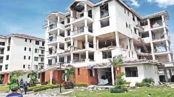 Imagen del PH Costamare, Costa Sur, tras la explosión.