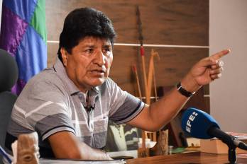 Fotografía de archivo del expresidente Evo Morales (2006-2019).