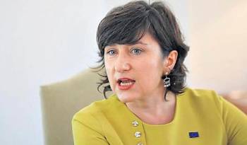 La embajadora de la Unión Europea en Panamá, Izabela Matusz.