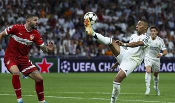 El jugador del Real Madrid Kylian Mbappé