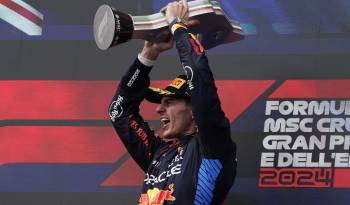 El triple campeón del mundo neerlandés Max Verstappen (Red Bull).