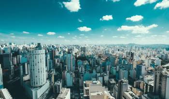 Panorámica de la ciudad de Brasil.