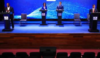 Solo dos de los cinco candidatos a la Alcaldía de San Miguelito asistieron al debate.