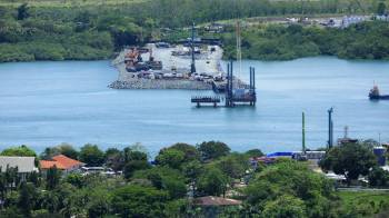 Hasta abril de 2025, los trabajos de construcción del cuarto puente sobre el Canal de Panamá tenían un 20 % de avance.