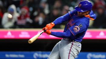 El jugador de los New York Mets, Juan Soto.