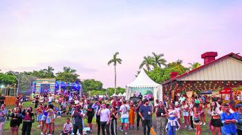 Más de 5.000 personas se reunieron cada día del festival.