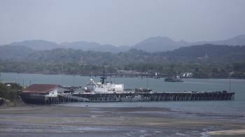 Fotografía de la Base Naval Capitán de Fragata Noel Rodríguez del Servicio Nacional Aeronaval este martes, en Ciudad de Panamá.