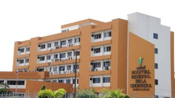 Los estudiantes fueron atendidos en el Hospital Nicolás Solano de La Chorrera.