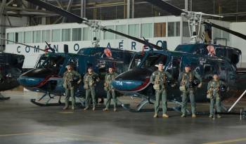 Estas nuevas aeronaves también contribuyen a reforzar las operaciones de relevos en los puestos binacionales.