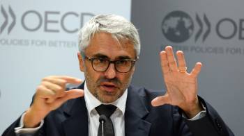 Para Cedeño. ‘es inconcebible, no solo que ustedes hayan invitado al señor Pascal Saint-Amans, precisamente en el mes de la patria’.