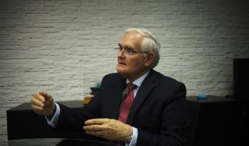 Jorge Luis Quijano, administrador del Canal de Panamá entre 2012 y 2019.