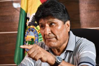 El expresidente de Bolivia entre 2006 y 2019, Evo Morales.