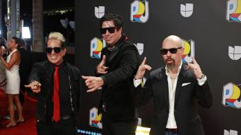Los Rabanes en los Premios Juventud 2024.