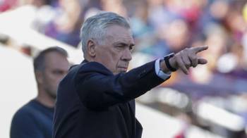El entrenador del Real Madrid Carlo Ancelotti.