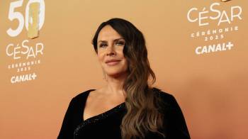 Actriz española Karla Sofía Gascón.
