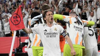 El futbolista del Real Madrid, Luka Modric.