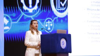 La directora del Departamento Nacional de Planificación de Salud de la Caja del Seguro Social, Kathia Crespo.