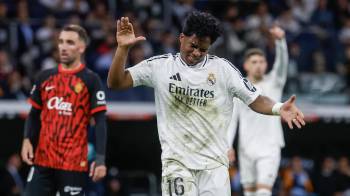 El delantero del Real Madrid, Endrick.