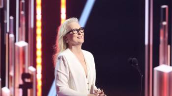 Actriz Meryl Streep.