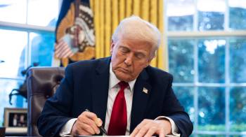 El presidente de EE.UU. Donald Trump.
