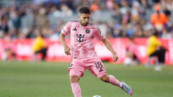 El lateral izquierdo del Inter Miami, Jordi Alba.