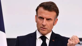El presidente de Francia, Emmanuel Macron.