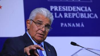 Mulino durante la conferencia de prensa de este jueves.