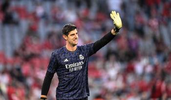 El portero del Real Madrid, Thibaut Courtois.