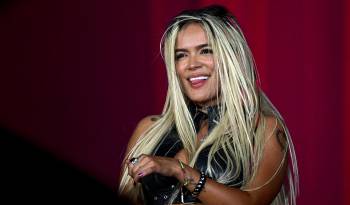 La cantante colombiana Karol G.
